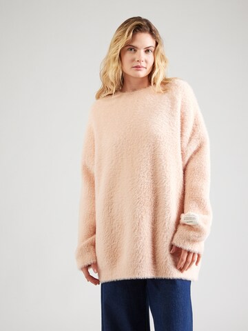 Karo Kauer Свитер 'Rose' в Ярко-розовый