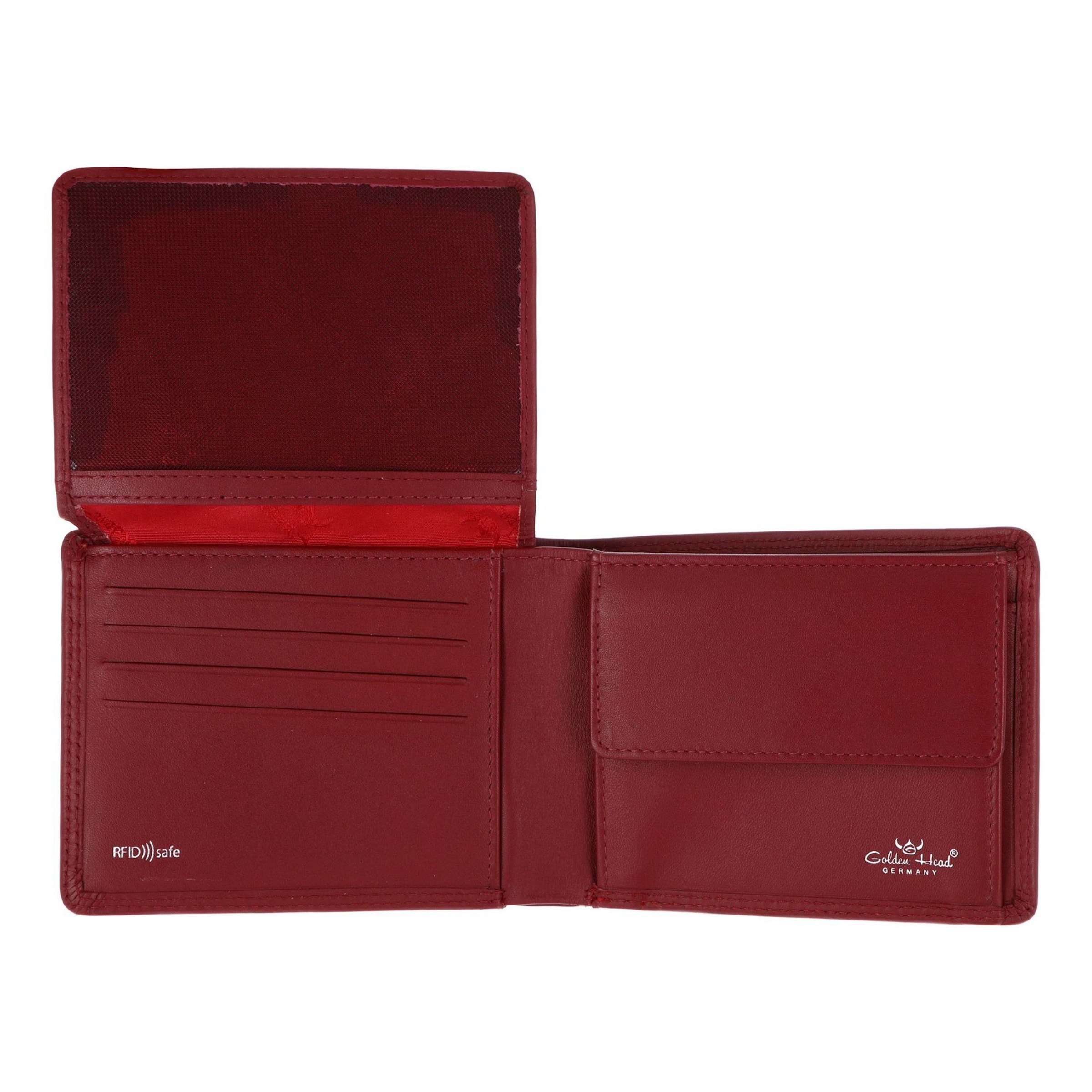 GOLDEN HEAD Portemonnee 'Polo' in Rood