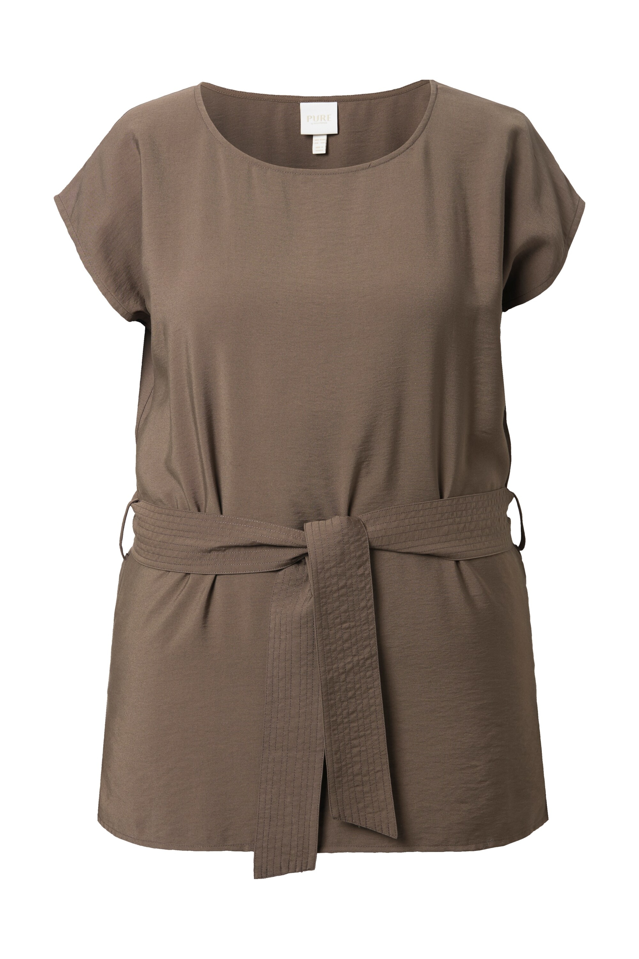 Ulla Popken Tunika in Braun: Vorderseite