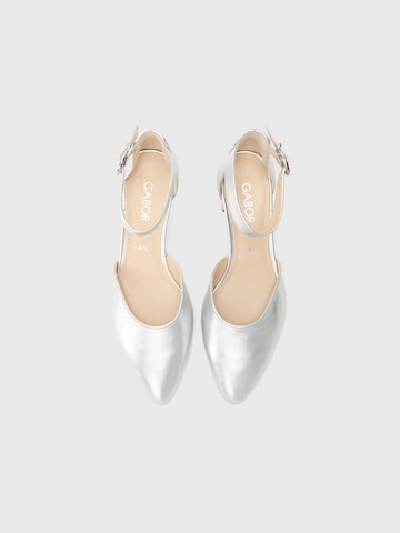 GABOR Pumps i silver