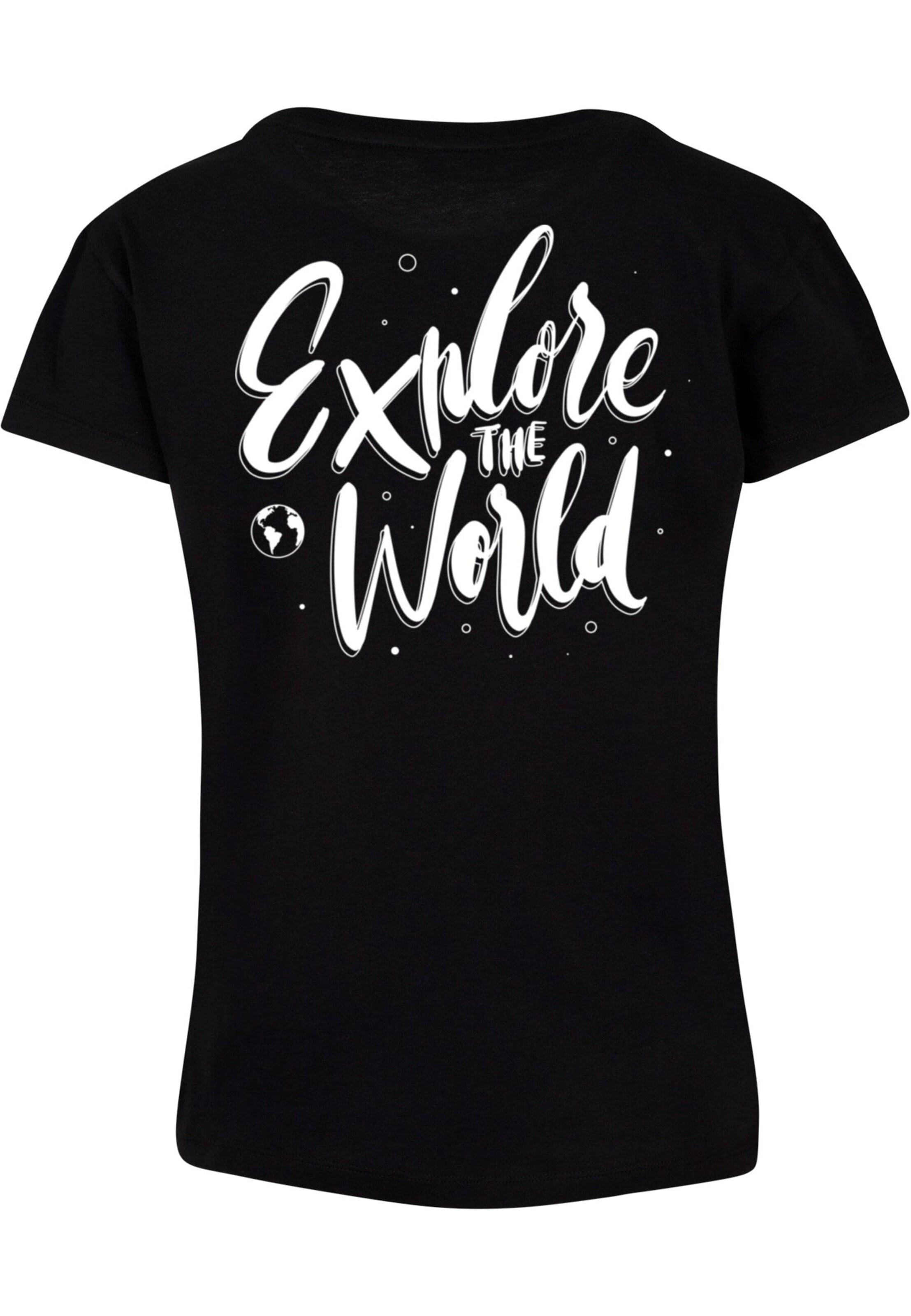 T-shirt 'Explore The World Box' Merchcode en noir