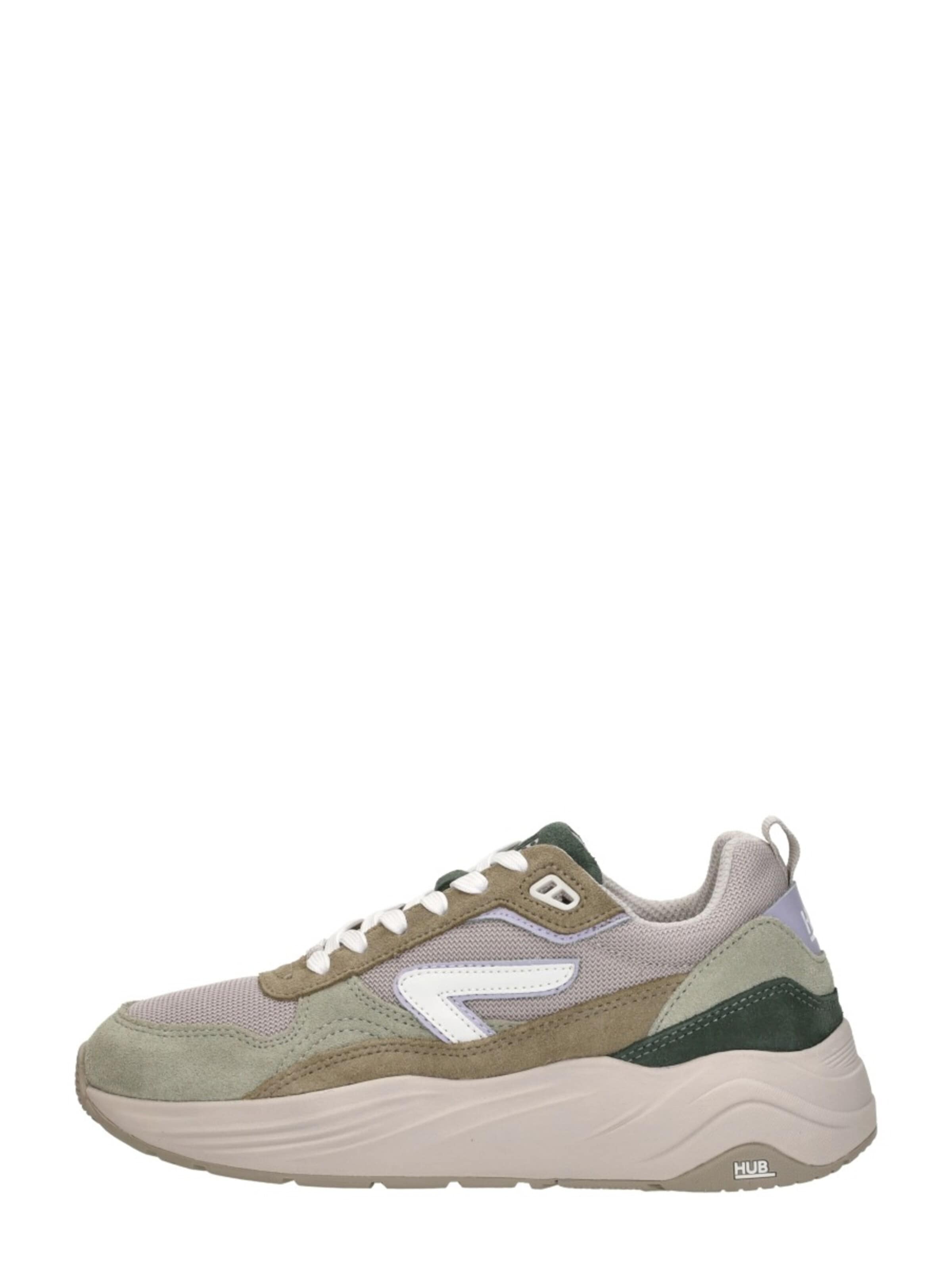 HUB Sneakers laag 'Glide' in Grijs: voorkant