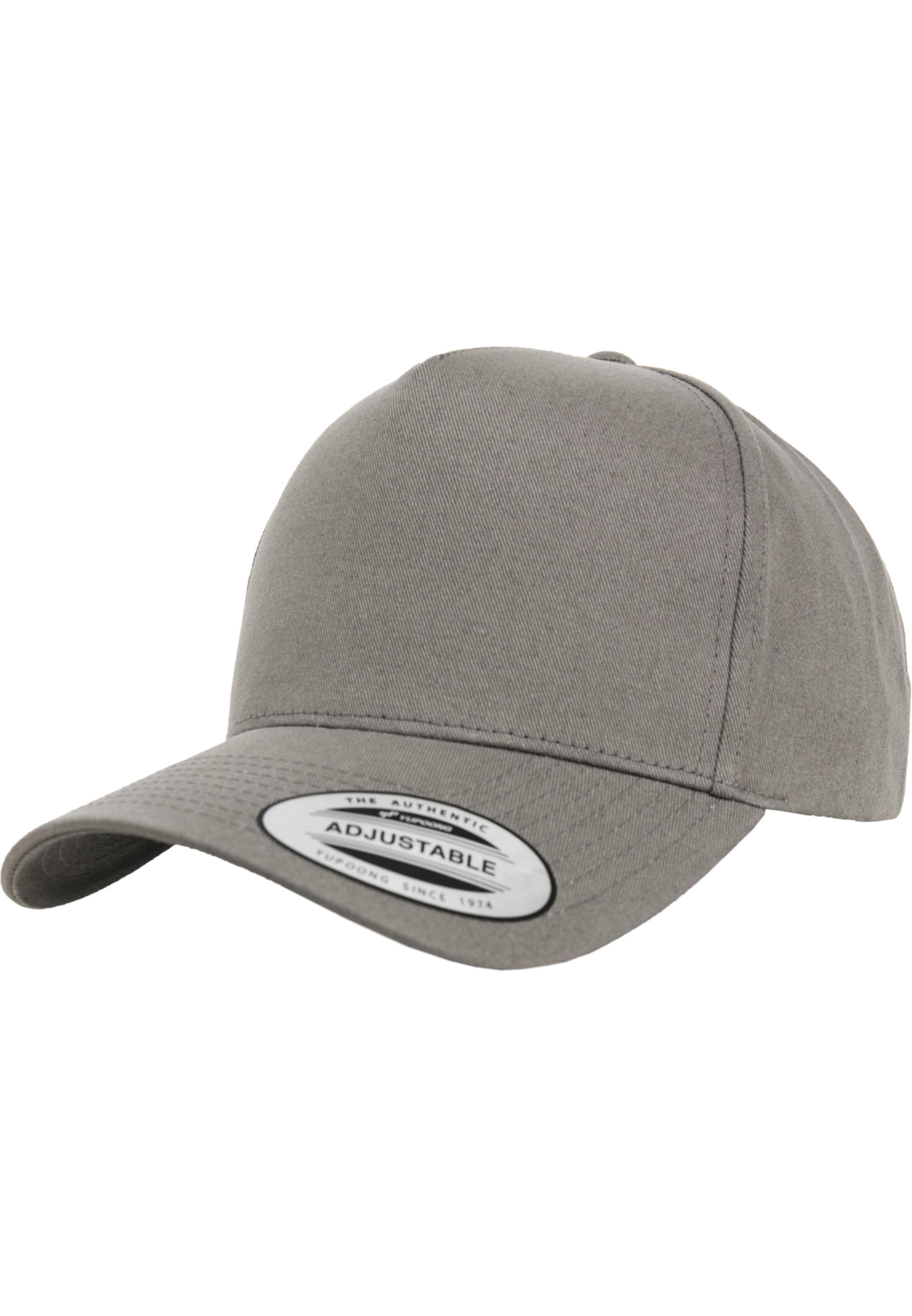 Flexfit Cap in Grau: Vorderseite