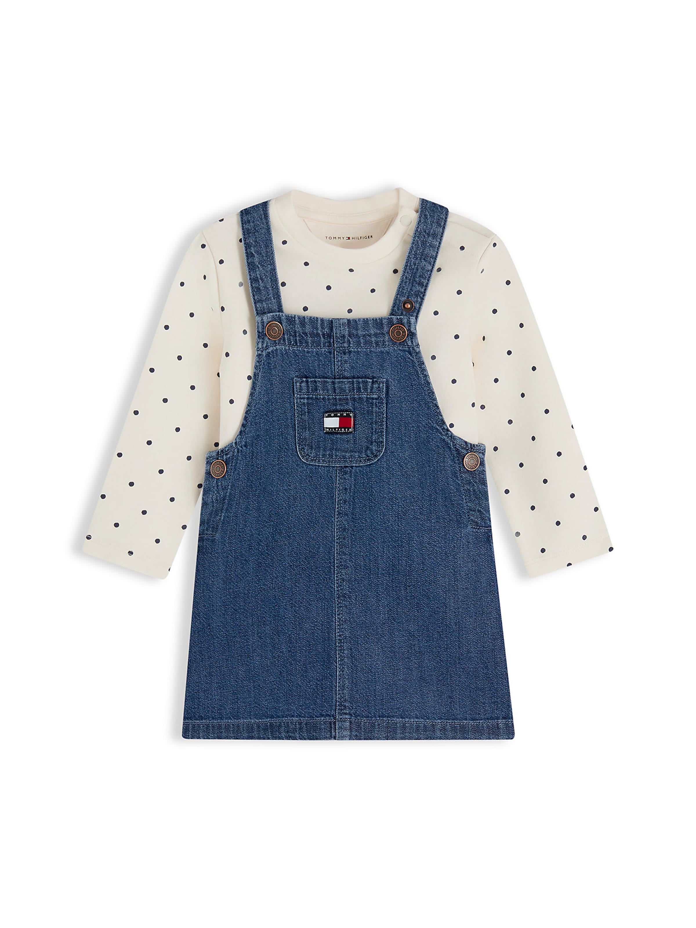 Set TOMMY HILFIGER en beige : devant