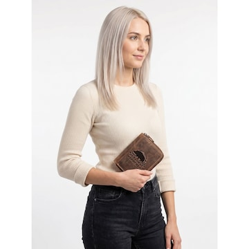 GREENBURRY Wallet in Brown: front