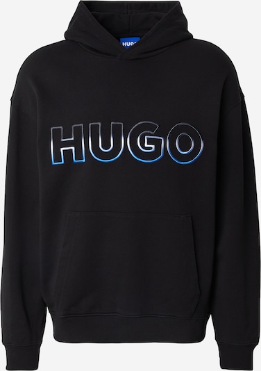 HUGO Sweater majica 'Nogudi' u plava / crna / bijela, Pregled proizvoda
