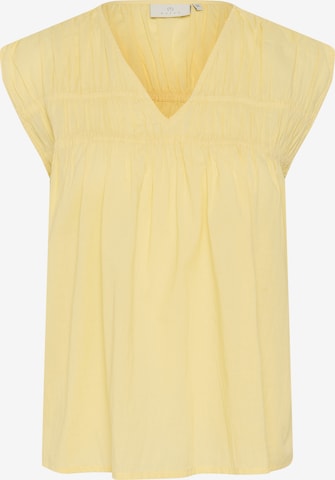 Kaffe - Blusa 'KAThua' em amarelo: frente