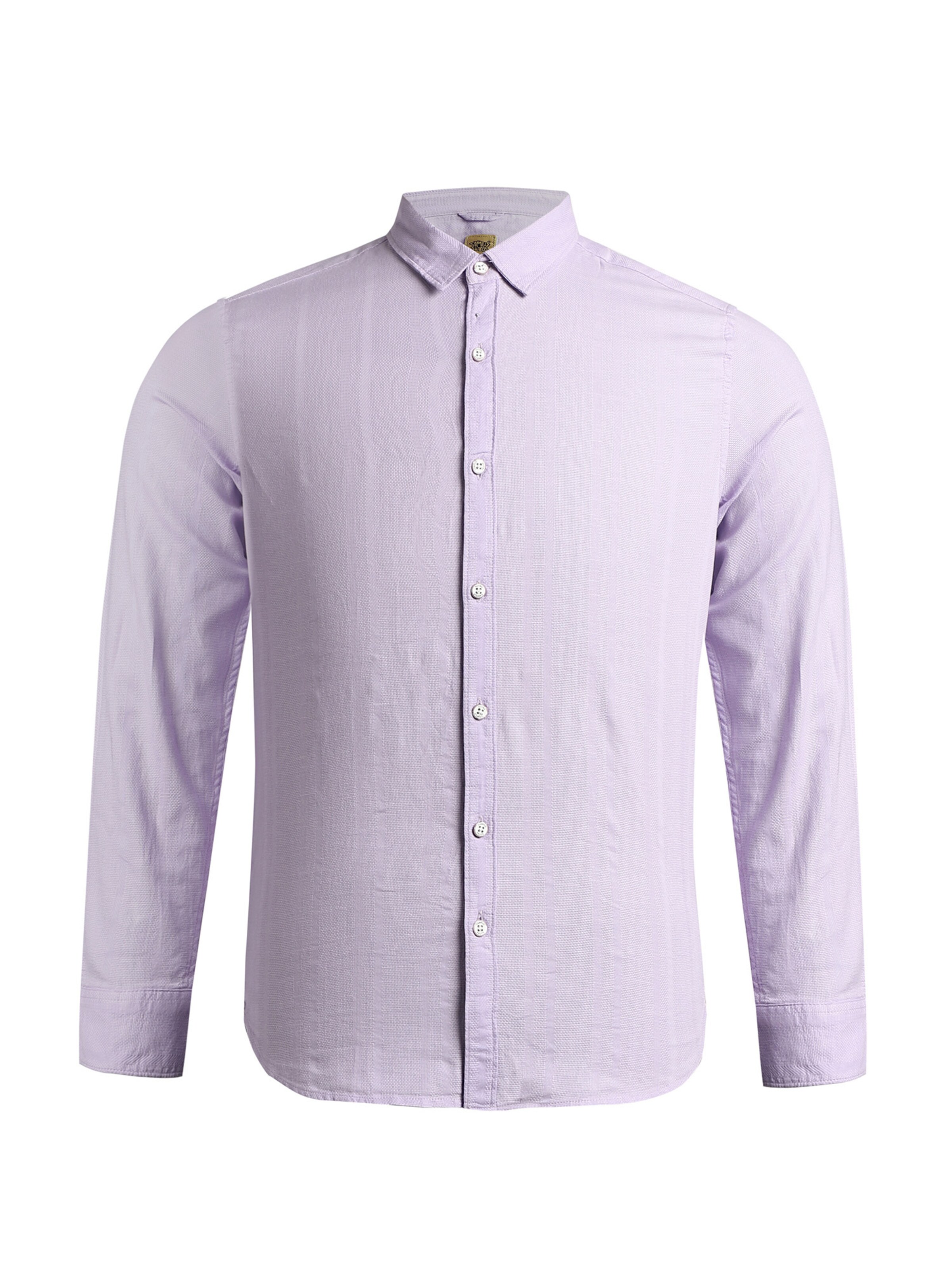 Campus Sutra Tavaline suurus Triiksärk 'Lane', värv lilla: eest vaates