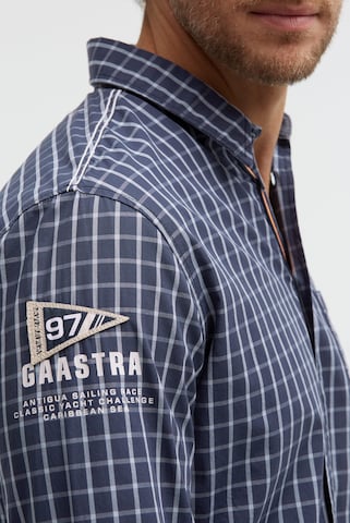 Gaastra Slim fit Button Up Shirt in Blue