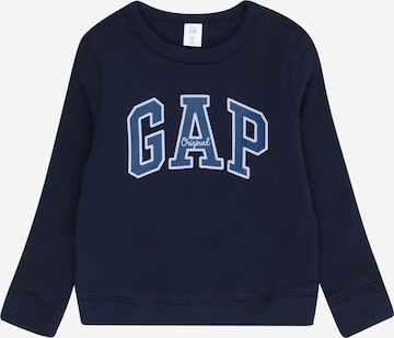 GAP Sweatshirt in Blau: predná strana