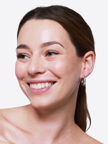 Boucles d'oreilles 'Aasele' Heideman en argent : devant