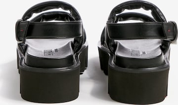 LLOYD Sandals in Black: front