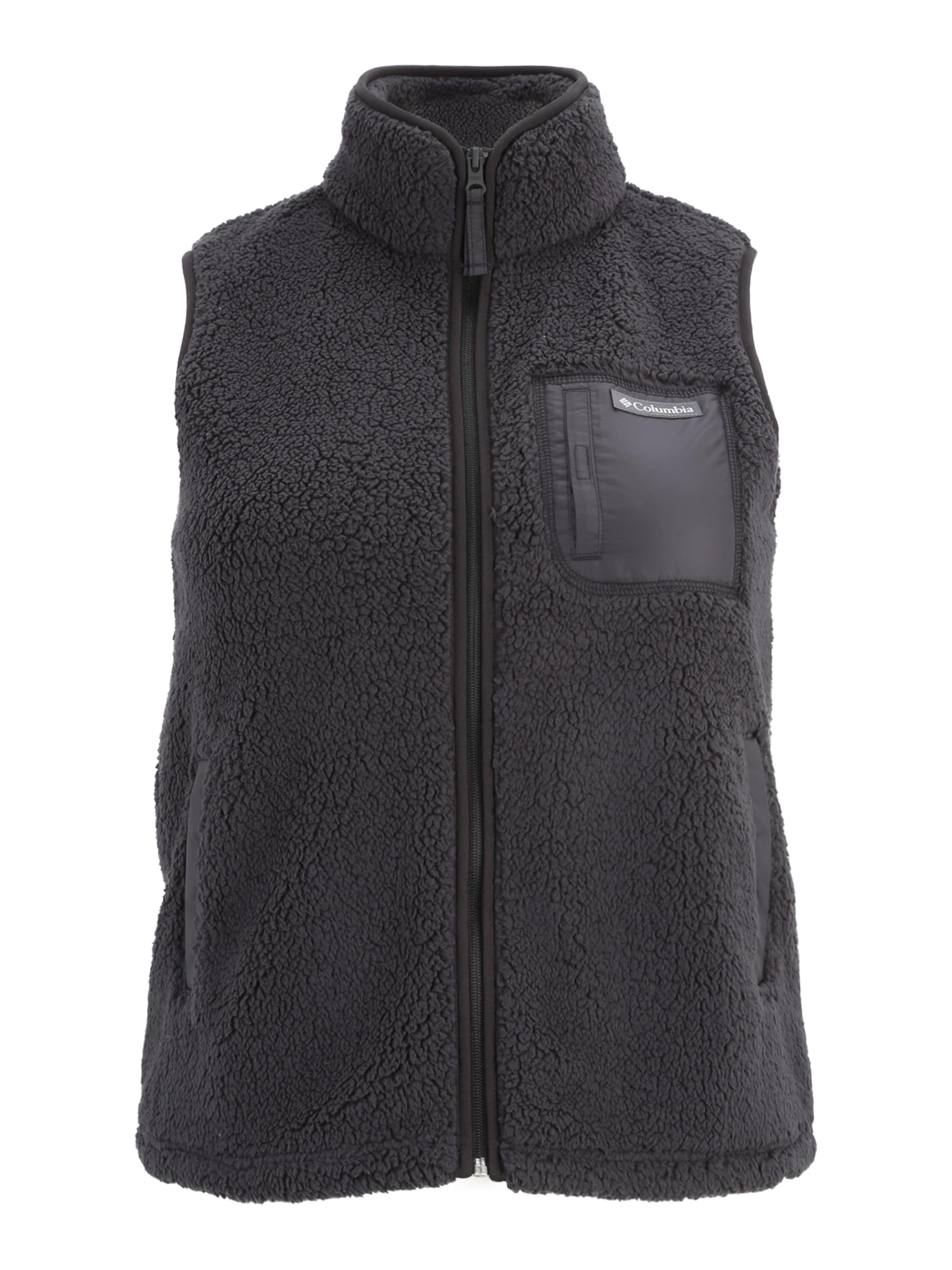 melns COLUMBIA Sporta veste: no priekšpuses