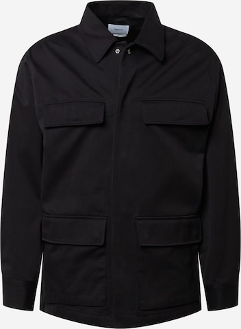 Filippa KPrijelazna jakna 'Samuel' - crna boja: prednji dio