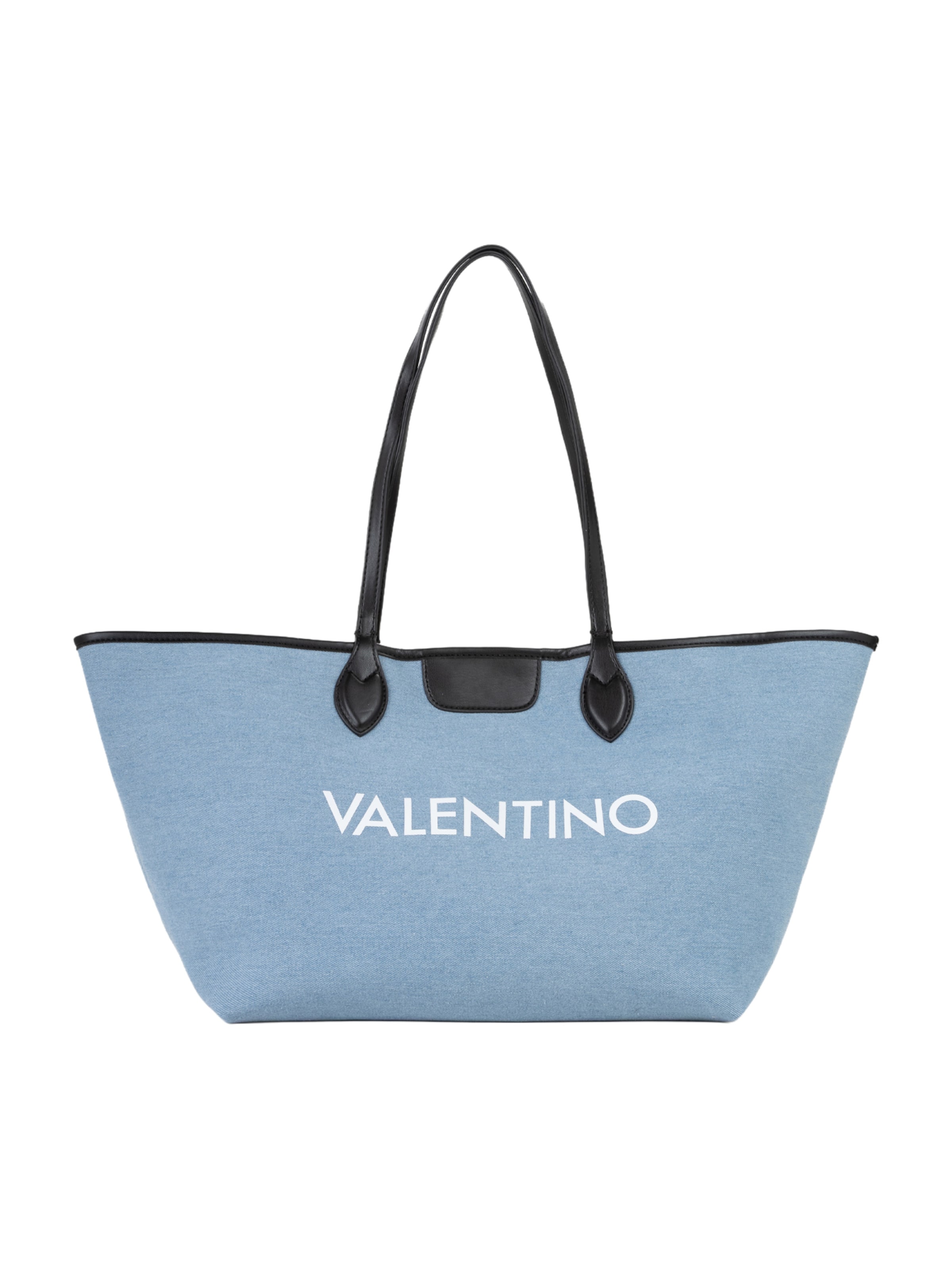 VALENTINO Torba shopper w kolorze niebieski: przód
