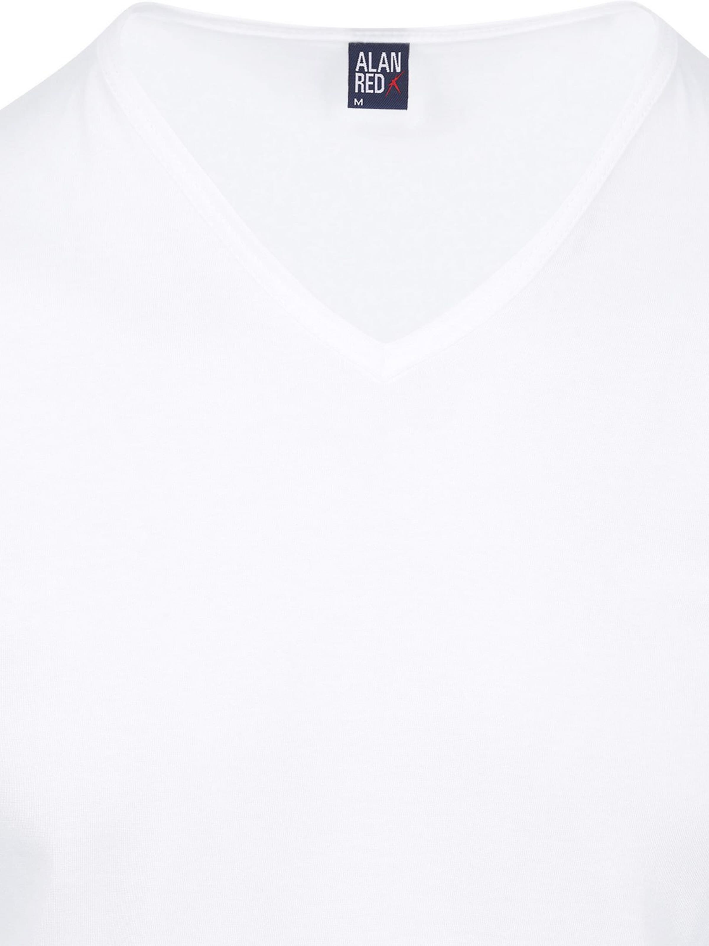 alan red Shirt 'Vermont' in White