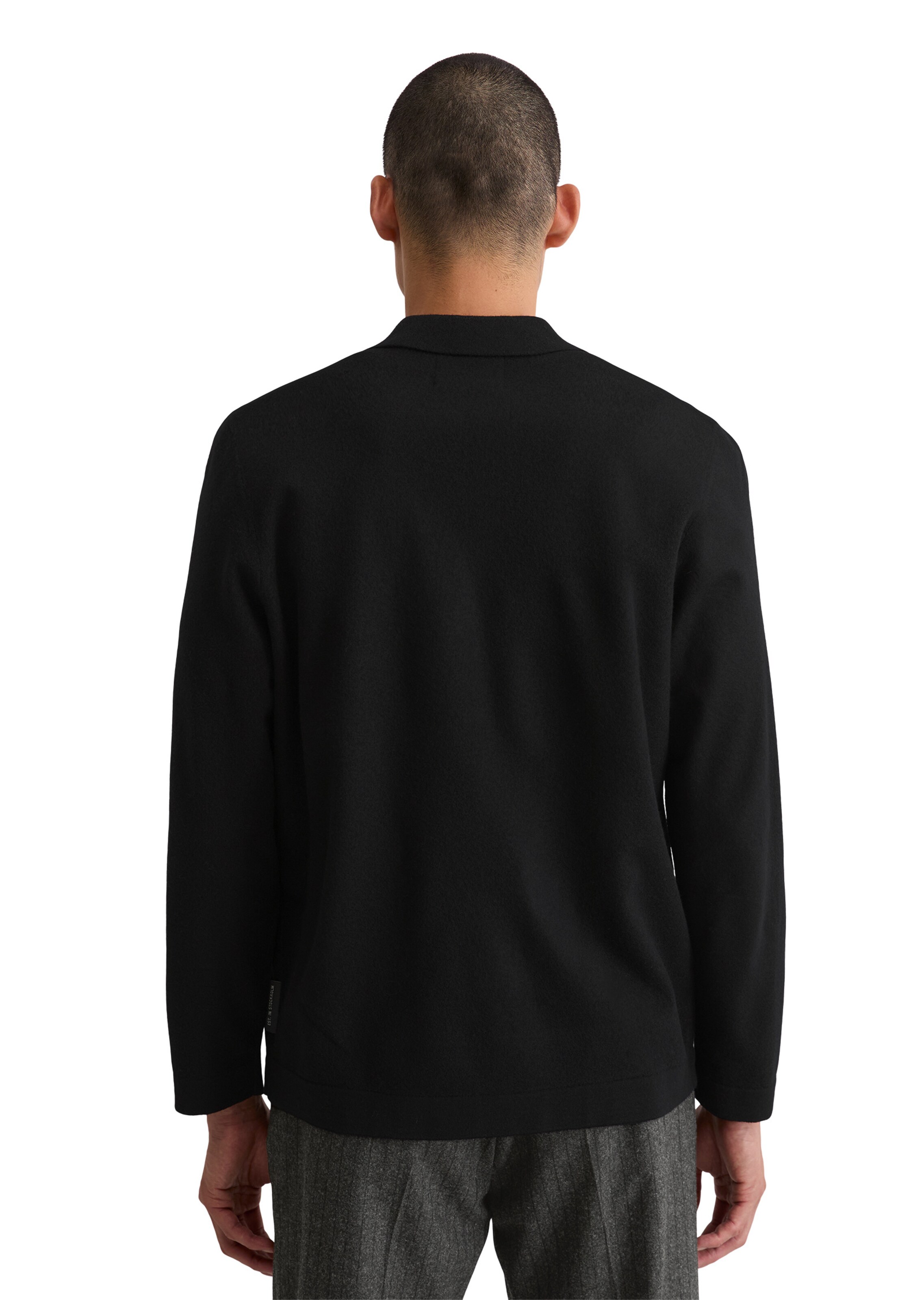 Marc O'Polo Strickjacke in Schwarz