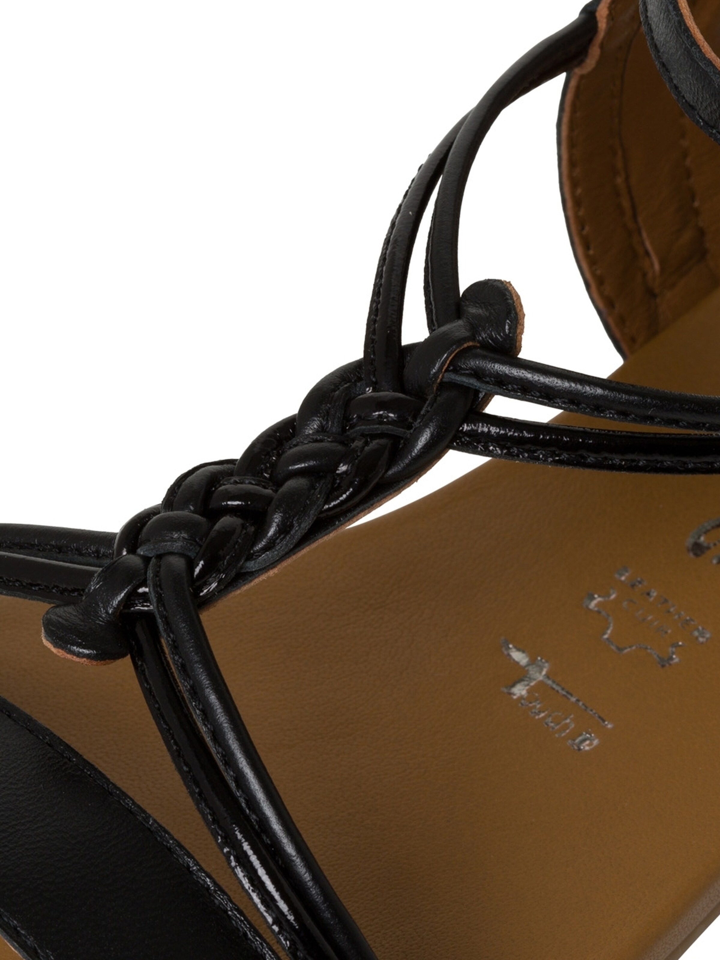 Tamaris Sandale 'Kim' in Schwarz