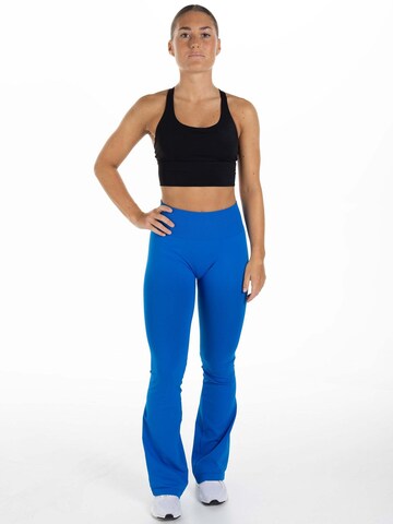 évasé Pantalon de sport 'Altum' Divina en bleu