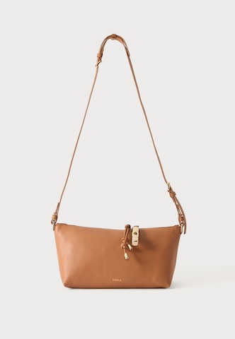 Sac à bandoulière 'DEBBY' FURLA en marron : devant