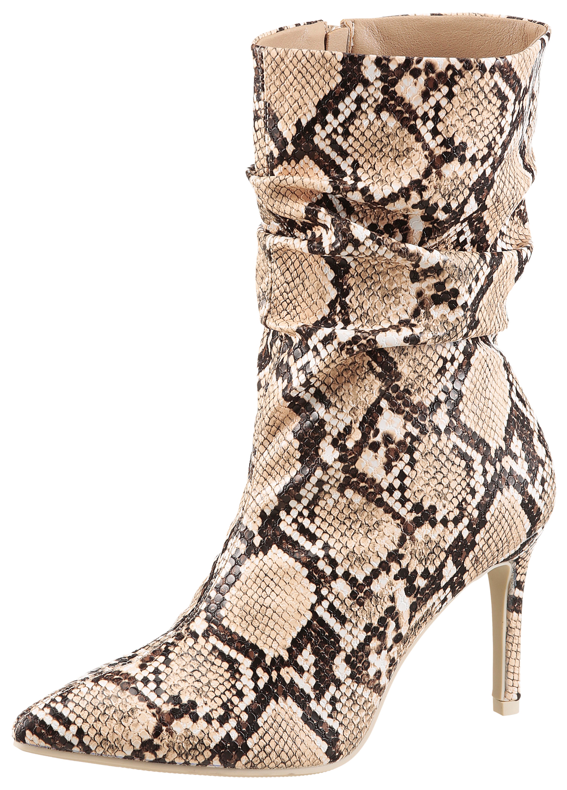 Aniston T-Bar Sandals in Beige: front