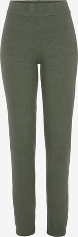 LASCANA - Skinny Pantalón en verde: frente