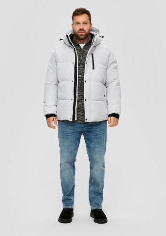 s.Oliver Men Big Sizes Winter Jacket in Grey