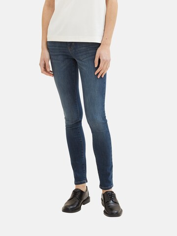 TOM TAILOR Skinny Jeans 'Alexa' in Blauw: voorkant