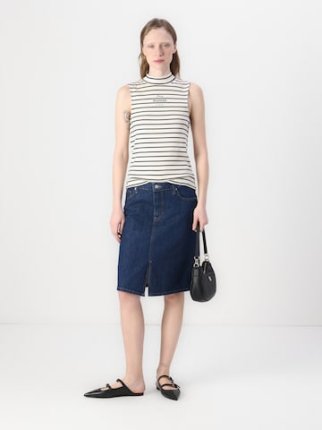 TOMMY HILFIGER - Top en blanco