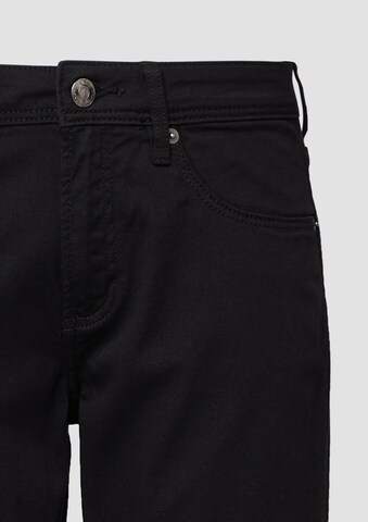 QS Slimfit Jeans in Zwart