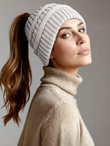 Neverless Beanie '36928' in White