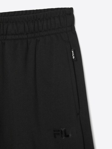 Regular Pantalon 'CALICE regular wide graphic sweat pants' FILA en noir
