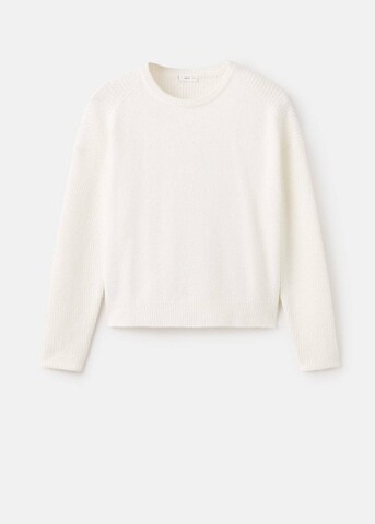 MANGO TEEN Pullover 'Perla'. in Weiß