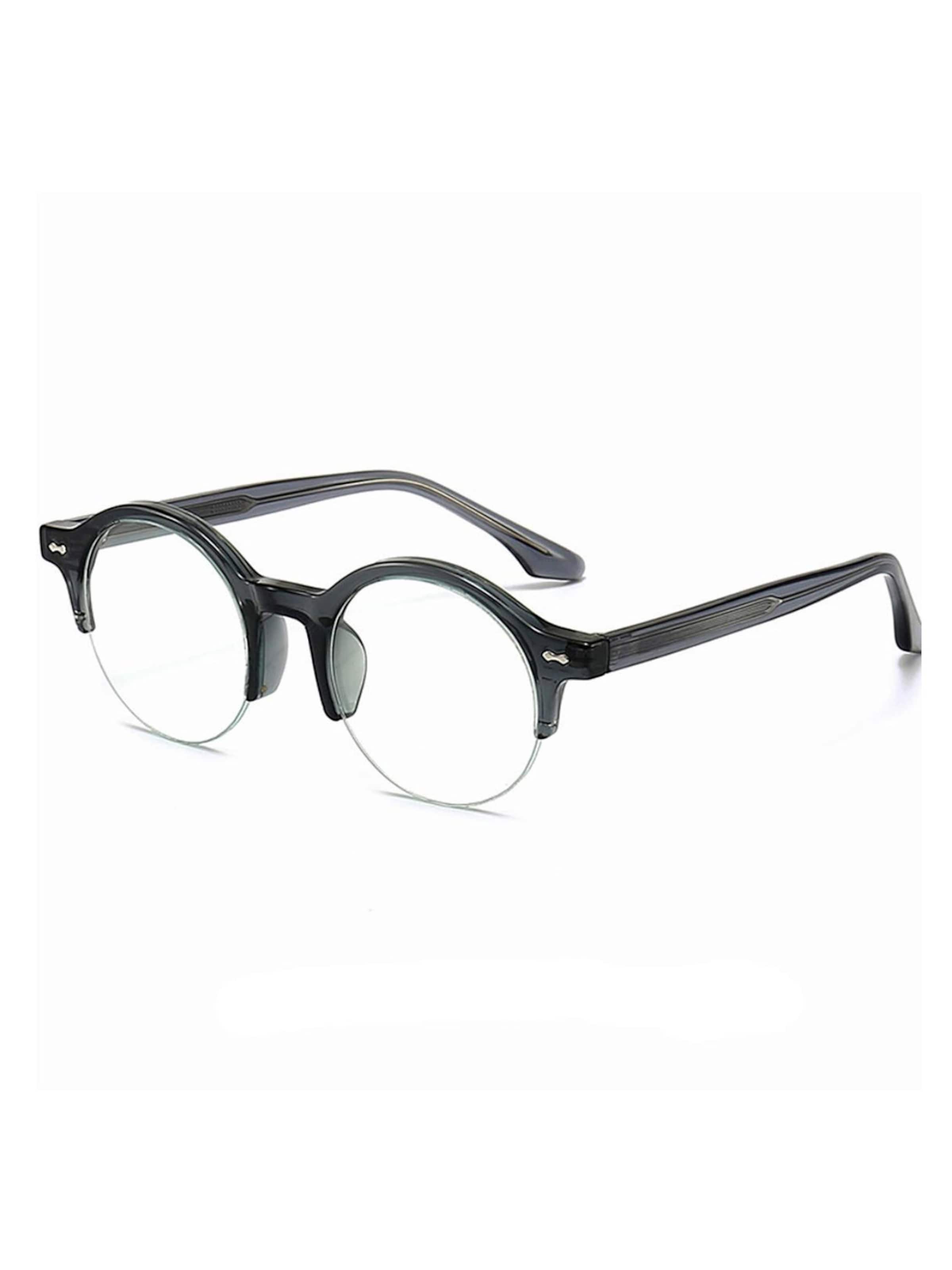Lunettes 'Lennon' VEYREY en noir : devant