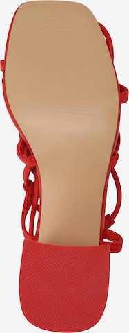 Public Desire Sandalen met riem 'MABEL' in Rood