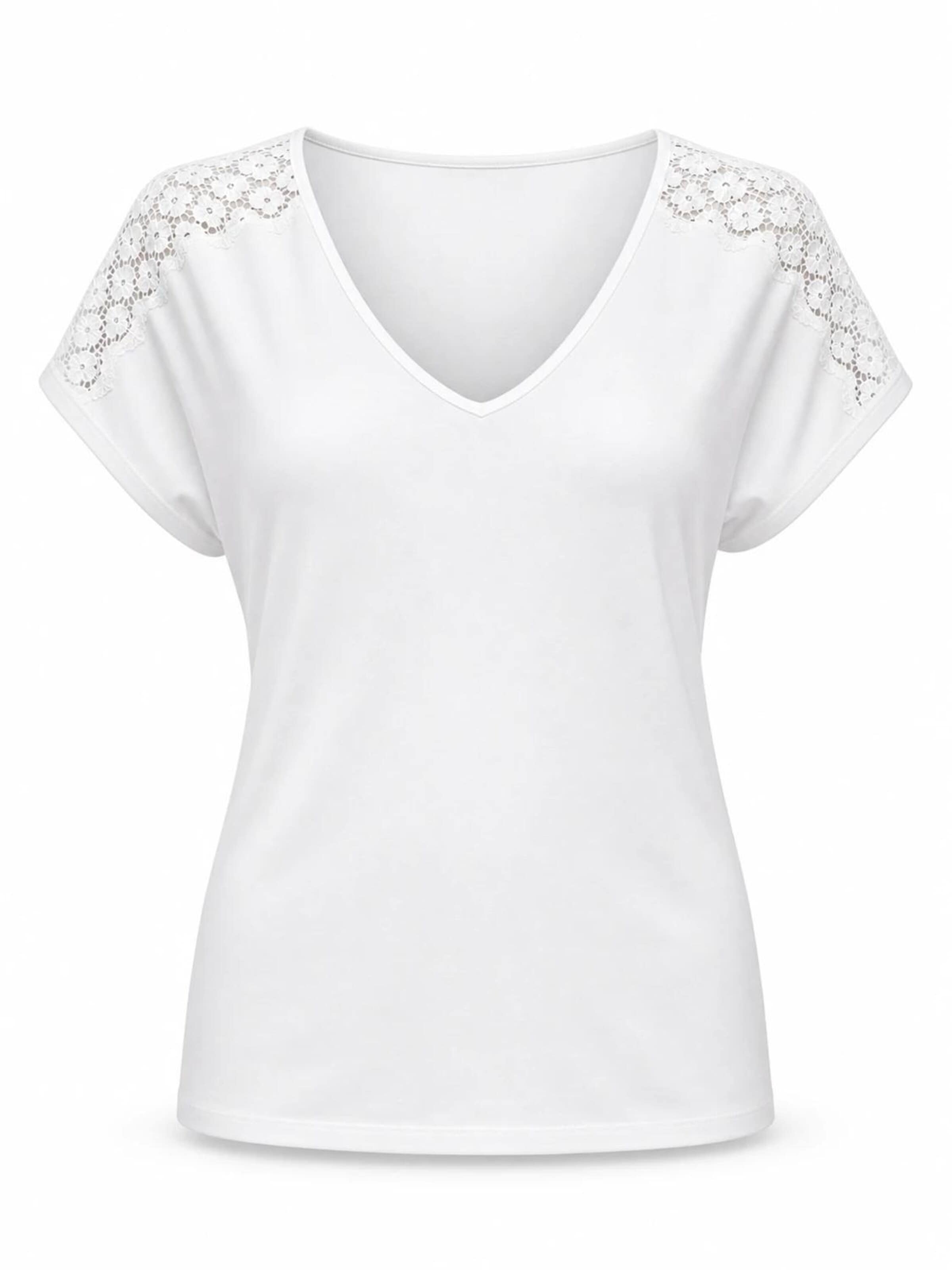 AOTTORI Shirt‌‌‌‌‌‌‌ in Weiß: Vorderseite