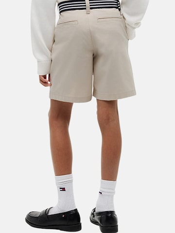 Loosefit Pantaloni 'Essential' di Tommy Hilfiger Kids in beige