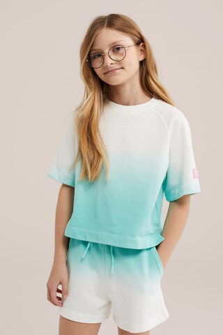 žalia WE Fashion Marškinėliai: priekis