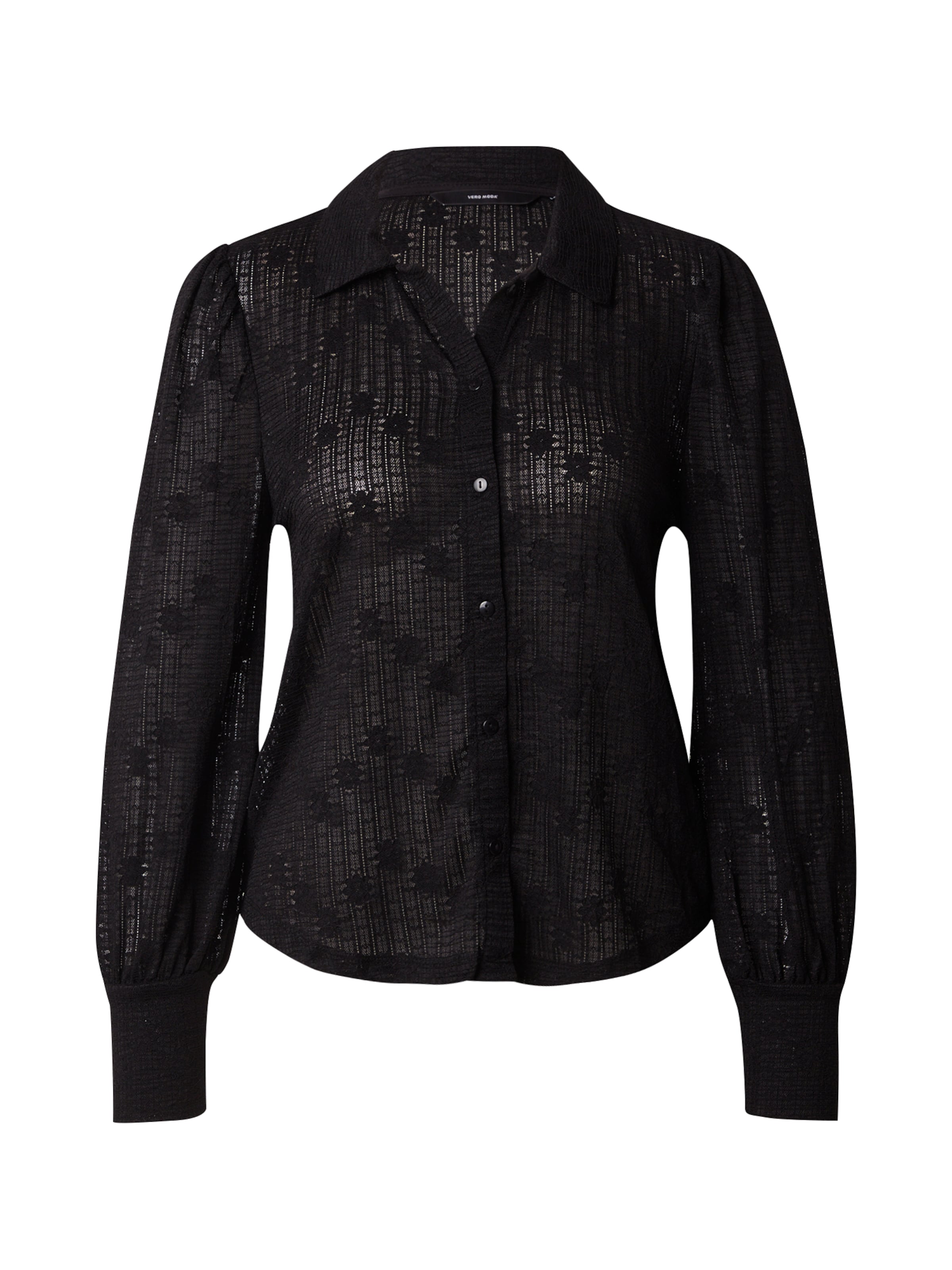 VERO MODA Pluus 'VMAlice', värv must: eest vaates