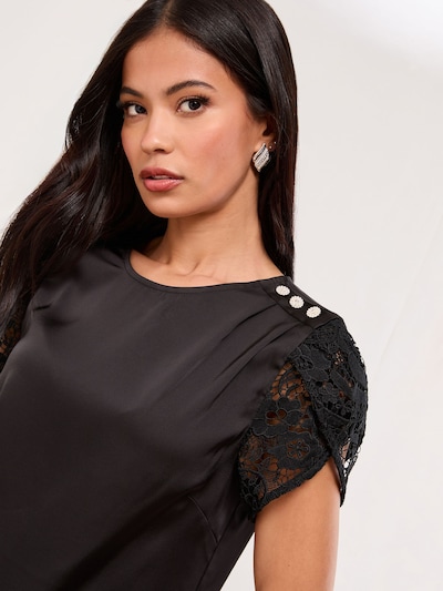 Bluză Lipsy pe negru, Vizualizare produs