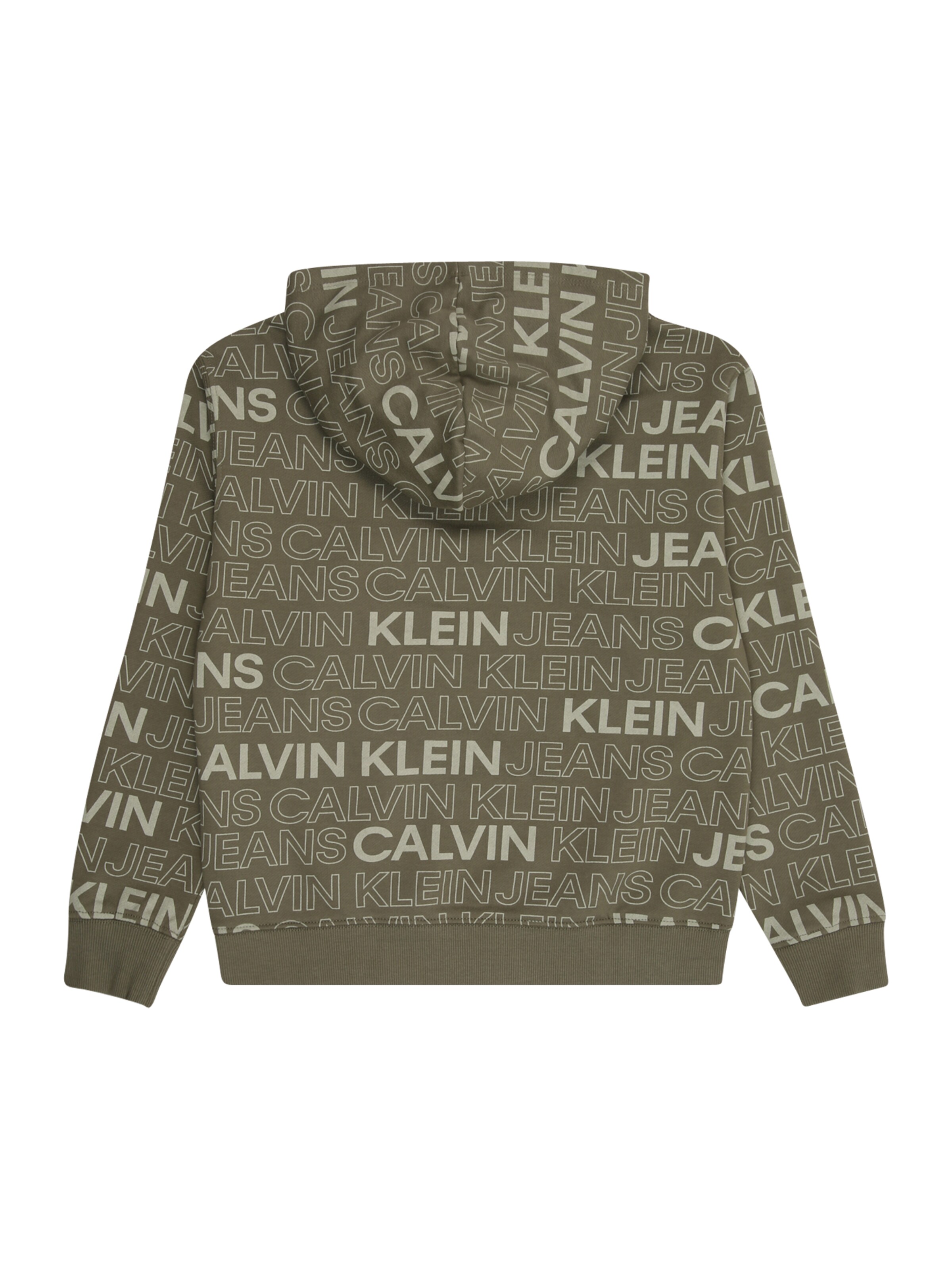 Calvin Klein Jeans Mikina - Zelená