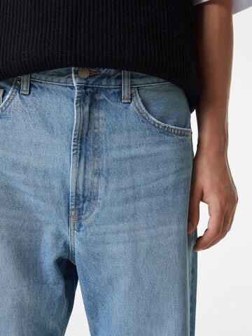 Loosefit Jean Bershka en bleu