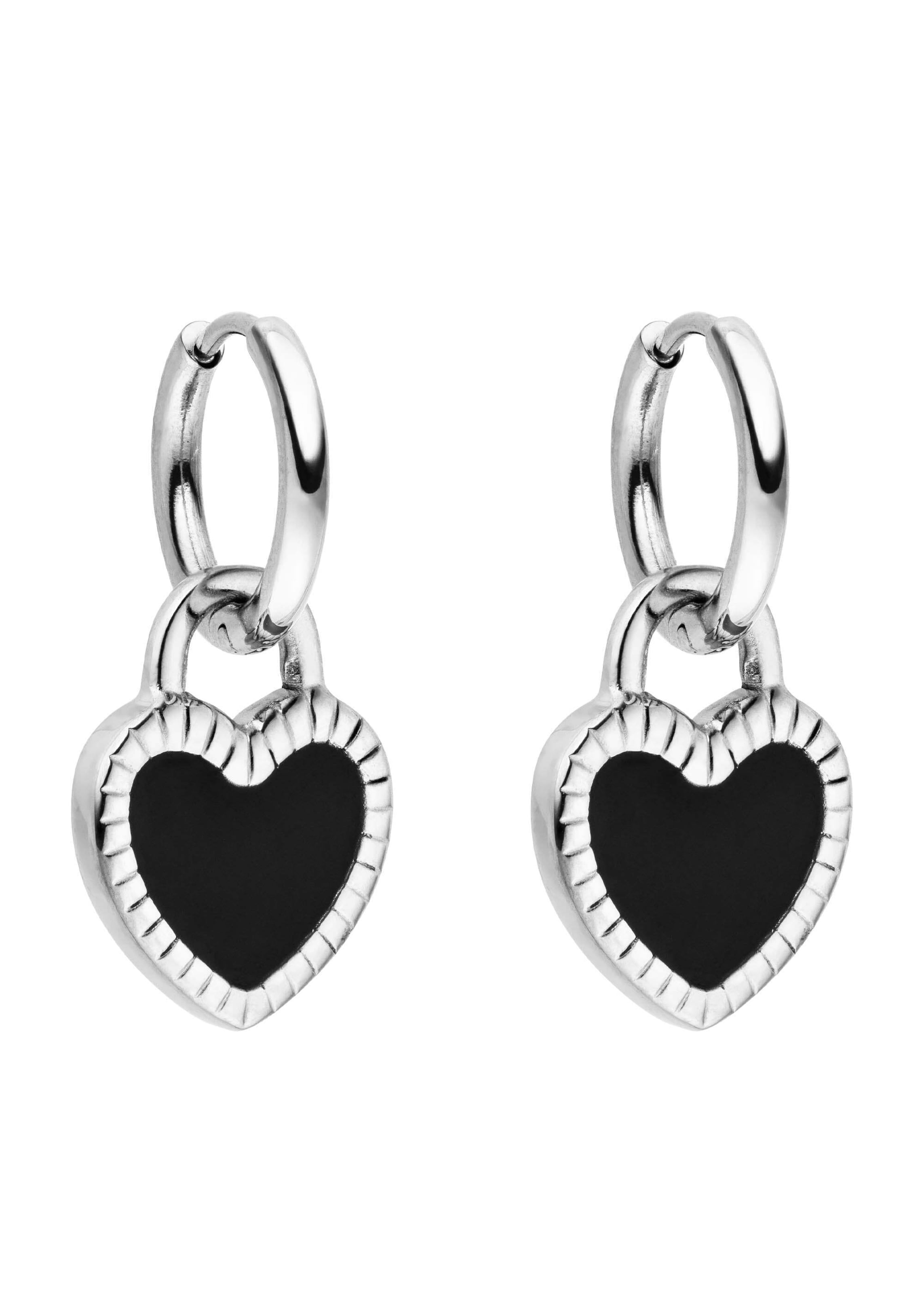 Orecchini 'Heart' di PURELEI in argento