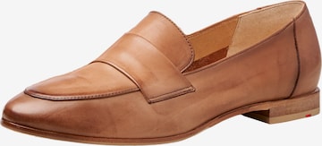 LLOYD Classic Flats in Brown: front