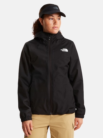 juoda THE NORTH FACE Laisvalaikio striukė 'Quest': priekis