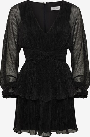 Tussah Dress 'MYLA' in Black: front