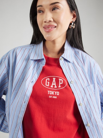 GAP Oversize tričko - Červená