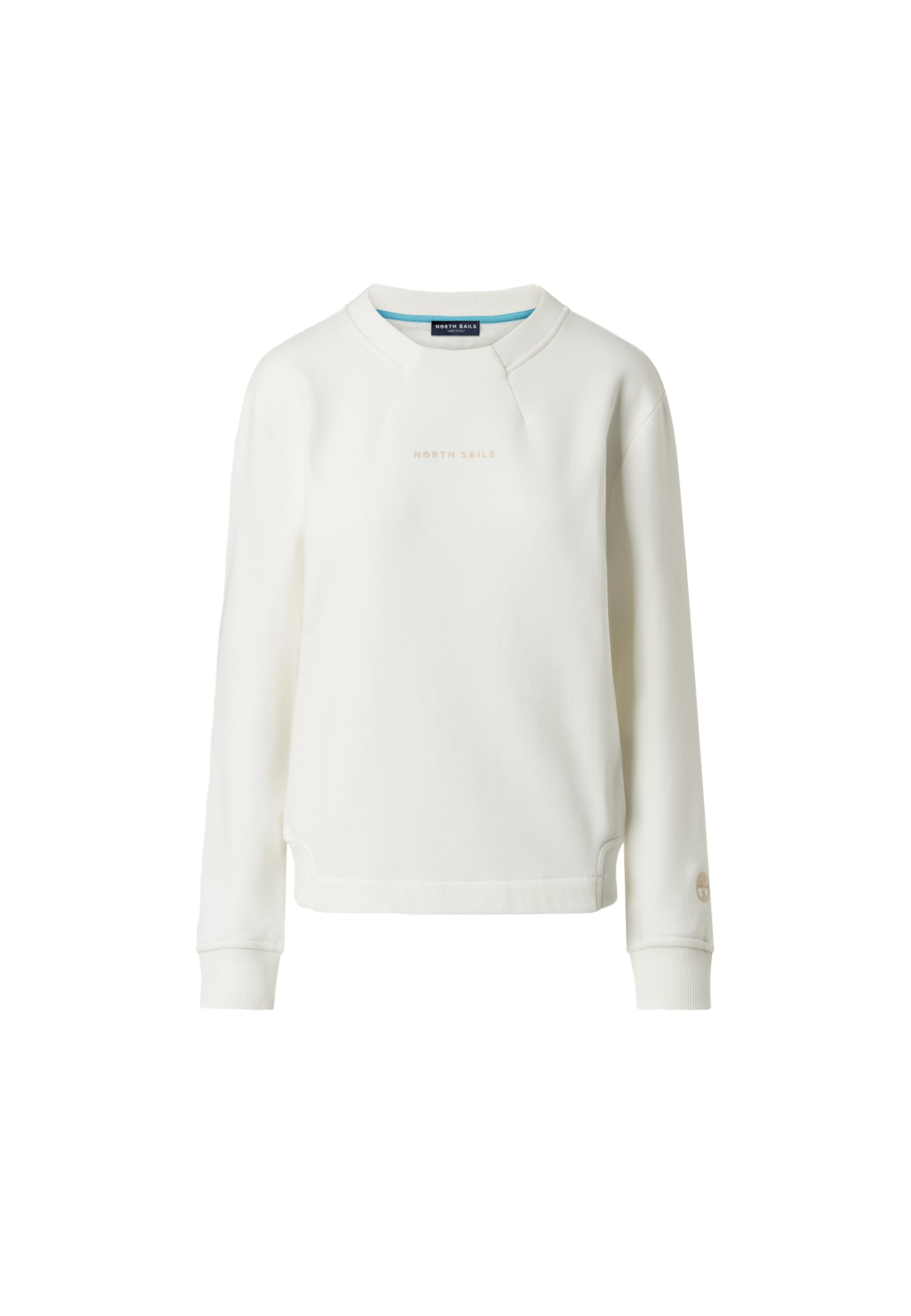 North Sails Sweatshirt in White: front