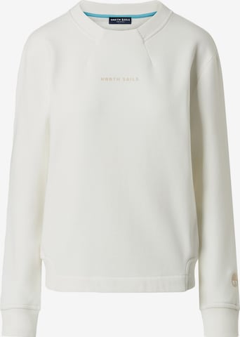 Sweat-shirt North Sails en blanc : devant