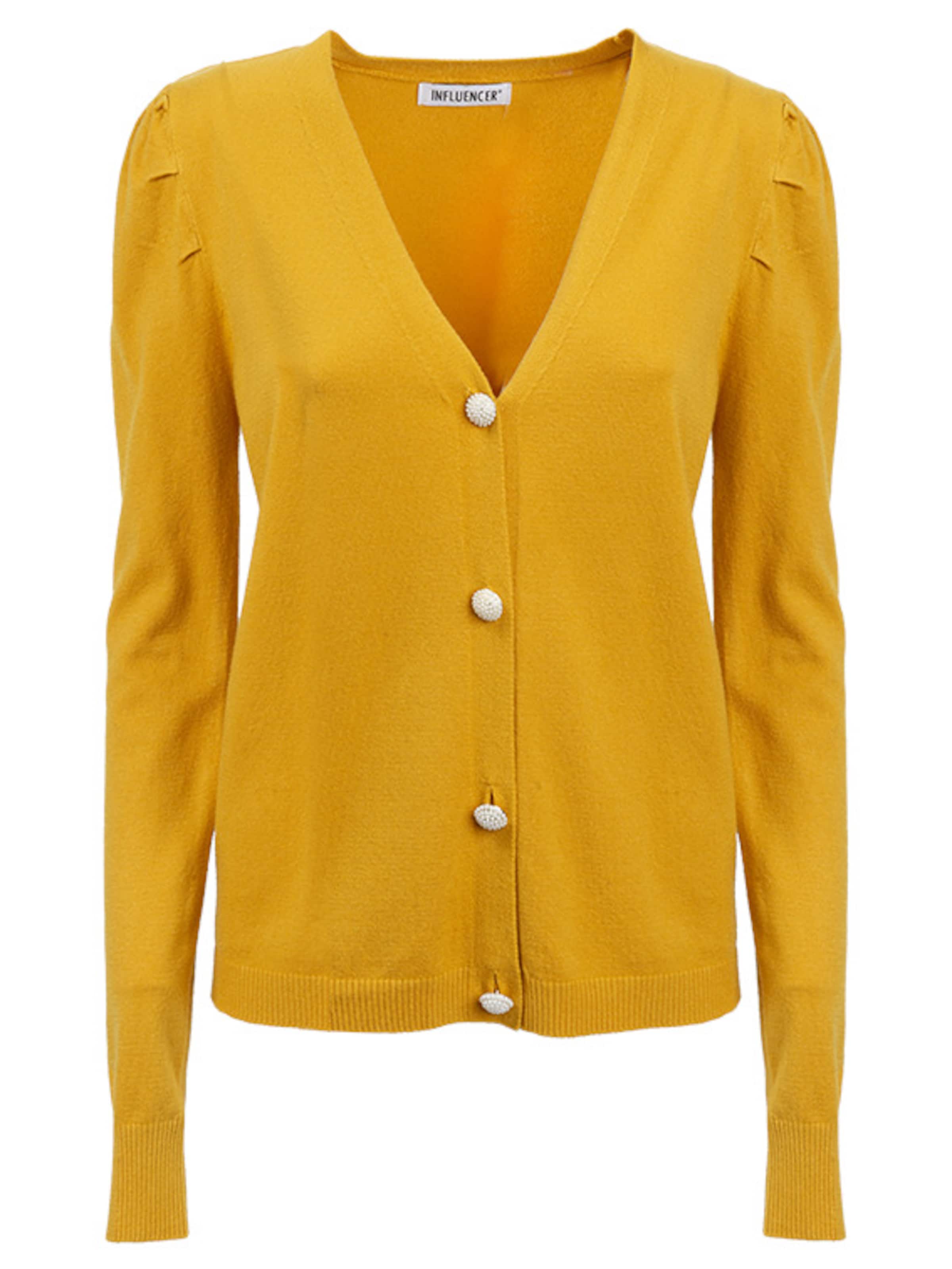 Giacchetta di Influencer in giallo: frontale